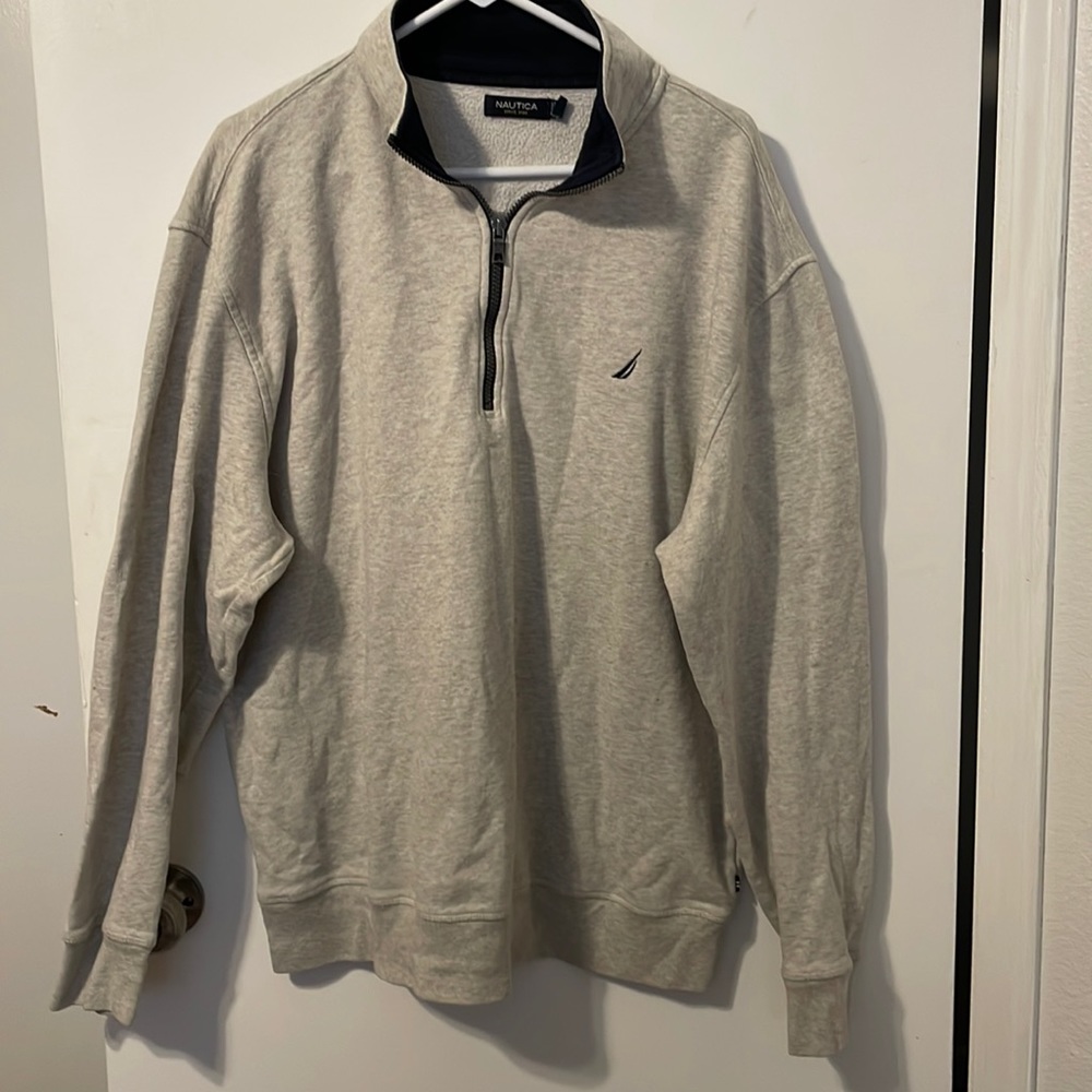 Unisex nautica quarter zip sweatshirt